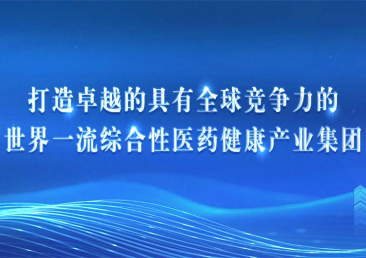 打造卓越的具有全球竞争力的世界一流综合性医药健康产业集团